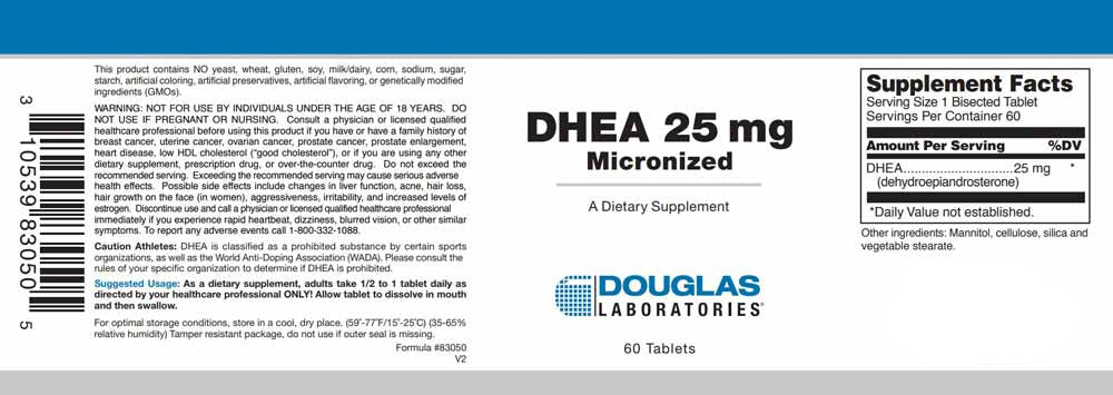 Douglas Laboratories DHEA 25mg