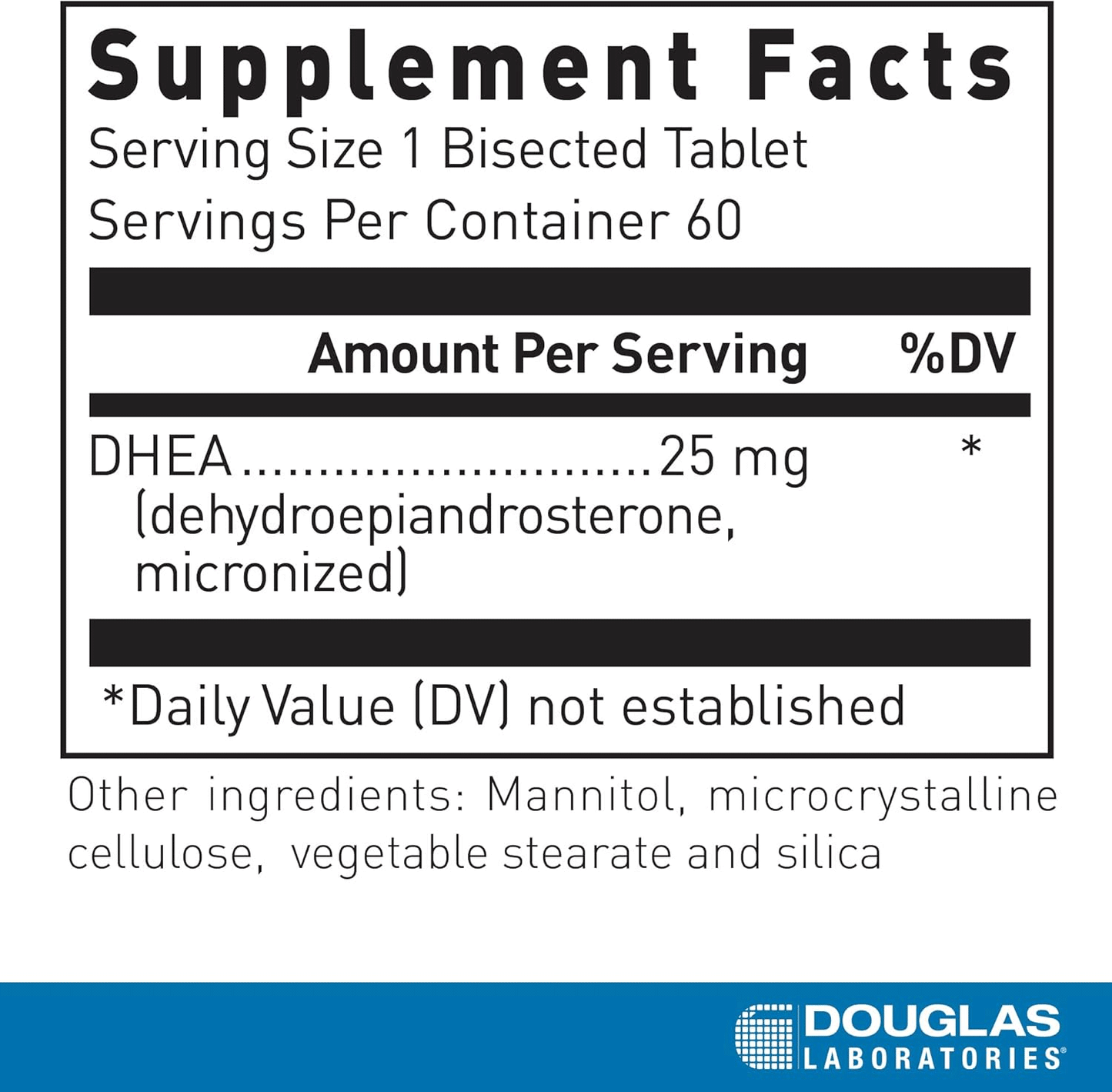 Douglas Laboratories DHEA 25mg