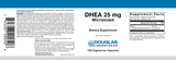 Douglas Laboratories DHEA 25mg