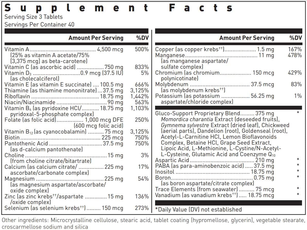Douglas Laboratories Gluco-Support Formula
