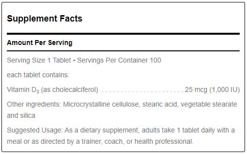 Douglas Laboratories Klean-D 25 mcg (1,000 IU)