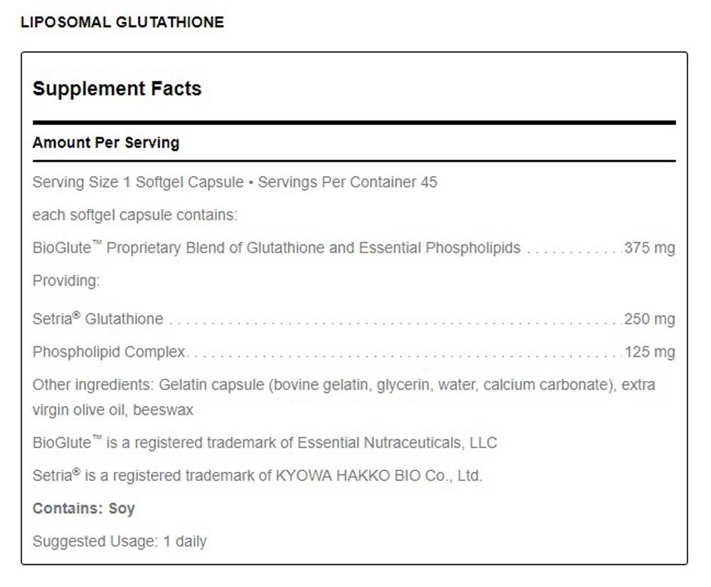 Douglas Laboratories Liposomal Glutathione