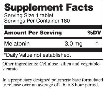 Douglas Laboratories Melatonin Tablets - Prolonged Release