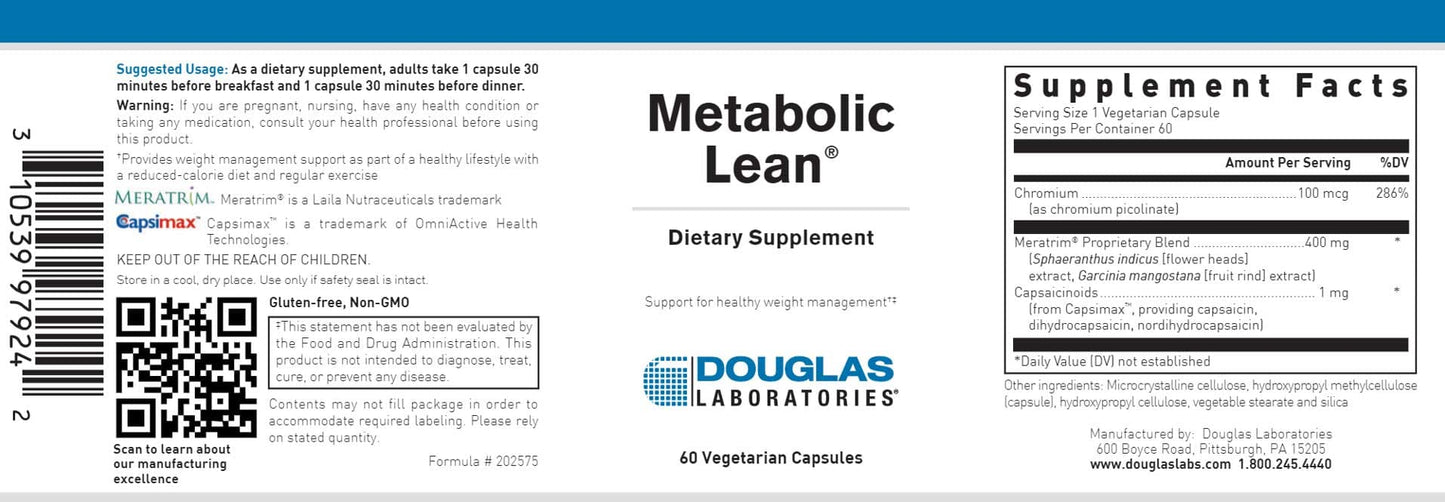 Douglas Laboratories Metabolic Lean