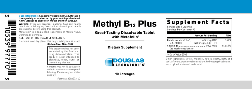 Douglas Laboratories Methyl B12 Plus