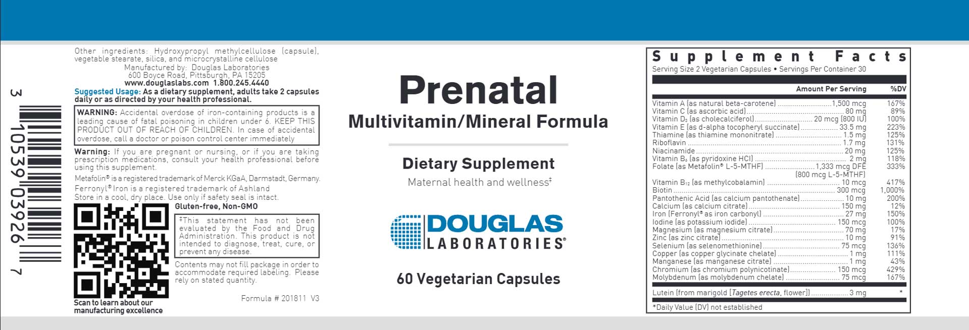 Douglas Laboratories Prenatal