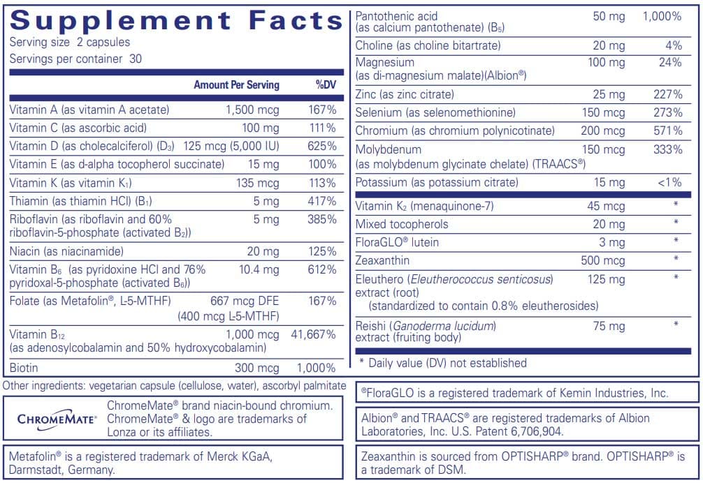 Pure Encapsulations PureResponse Multivitamin