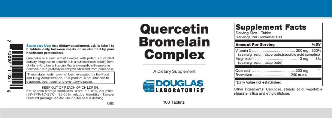 Douglas Laboratories Quercetin-Bromelain Complex