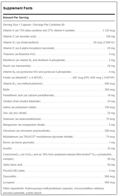Douglas Laboratories Ultra Preventive 1 Daily