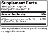 Douglas Laboratories Zinc Picolinate 50mg