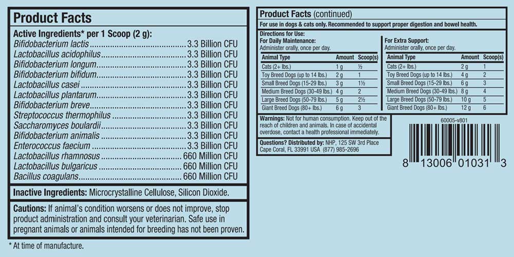 Dr. Mercola Bark & Whiskers Complete Probiotics (Formerly Complete Probiotics Pets)