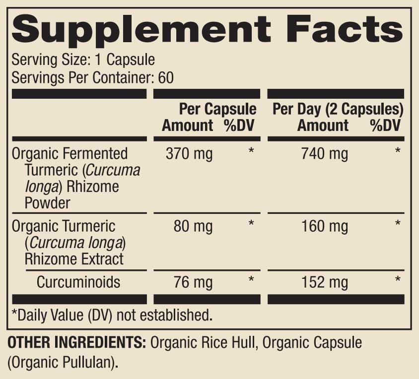 Dr. Mercola Organic Fermented Turmeric