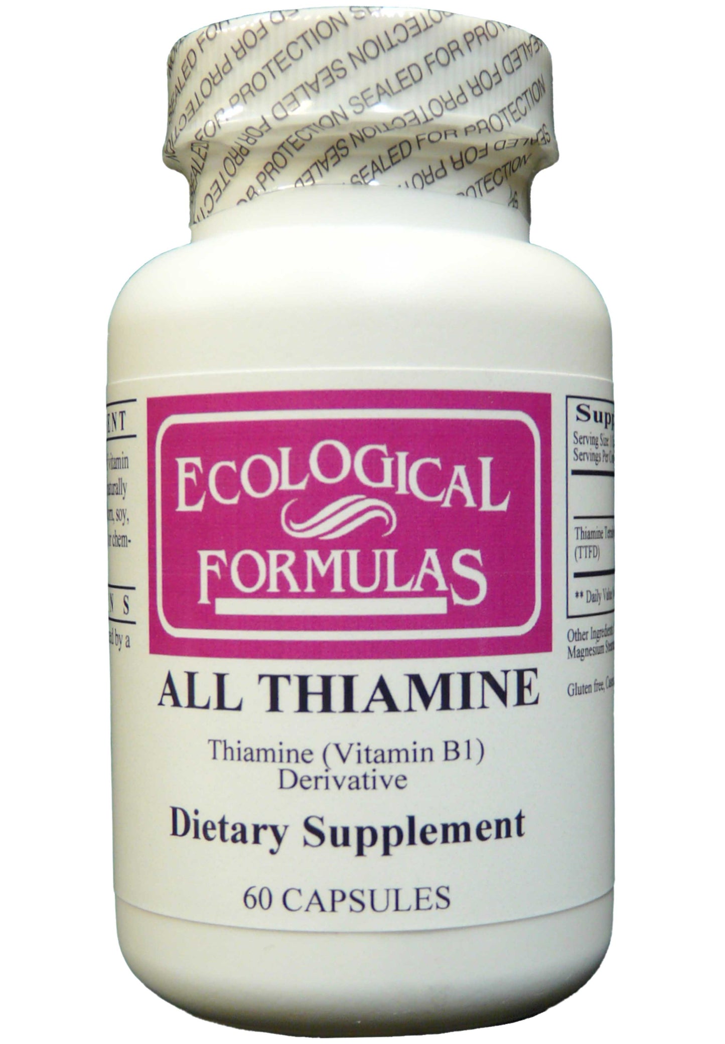 Ecological Formulas/Cardiovascular Research All Thiamine