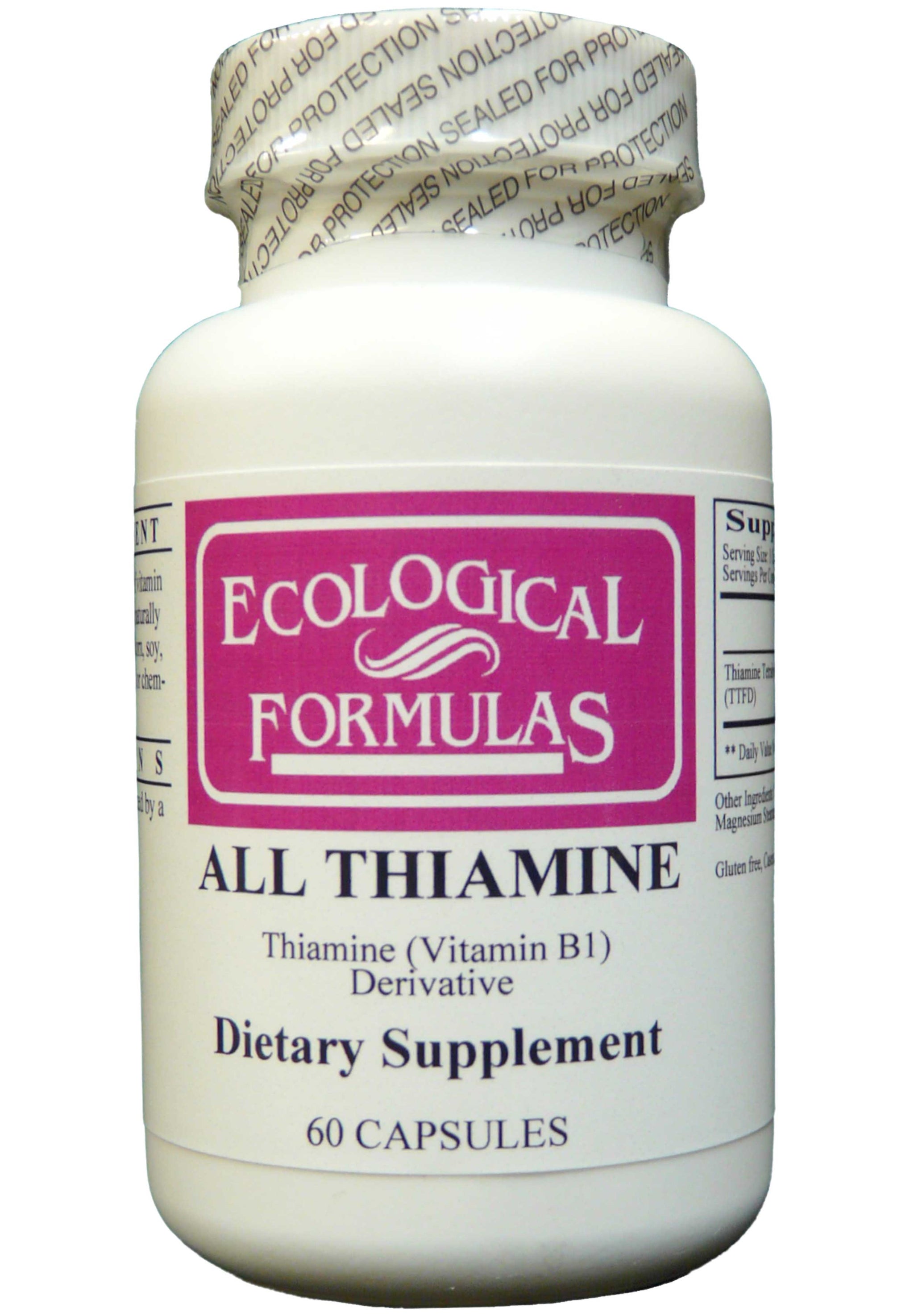 Ecological Formulas/Cardiovascular Research All Thiamine