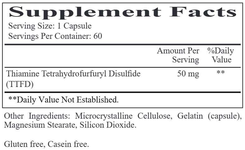 Ecological Formulas/Cardiovascular Research All Thiamine