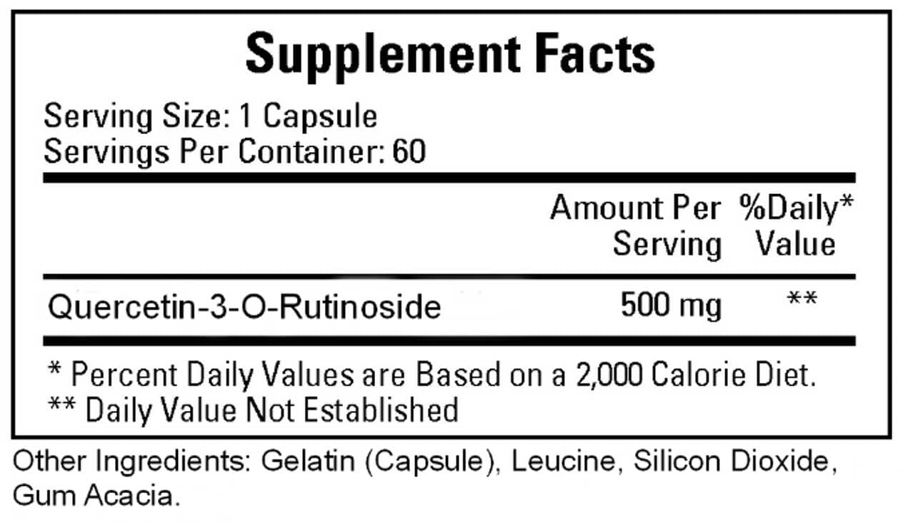 Ecological Formulas/Cardiovascular Research Betarutin (Crystalline Beta Rutosides)