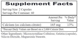 Ecological Formulas/Cardiovascular Research Calcium Citrate 165 mg