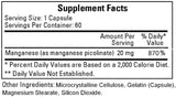 Ecological Formulas/Cardiovascular Research Manganese Picolinate