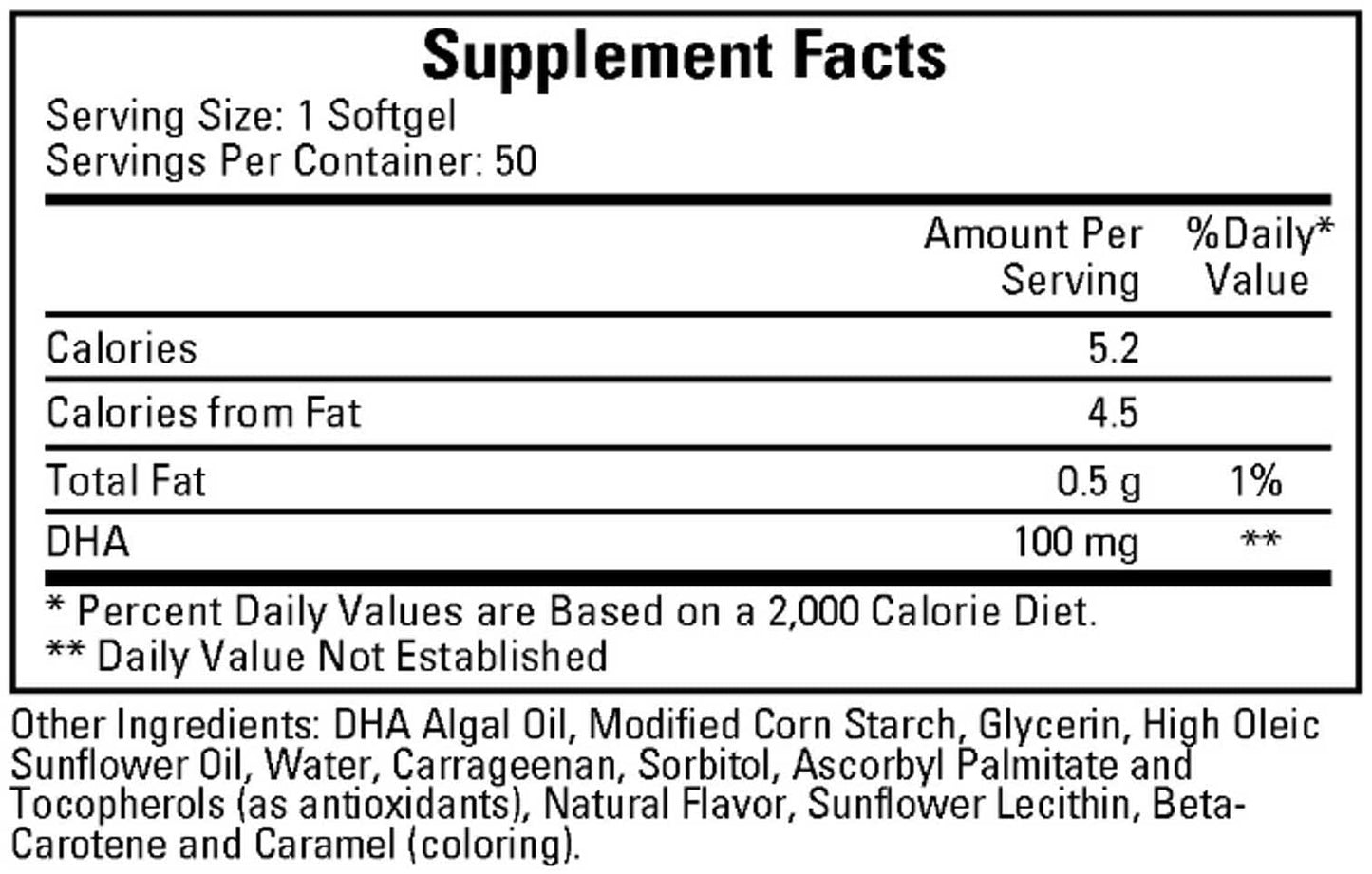 Ecological Formulas/Cardiovascular Research Neuromins DHA