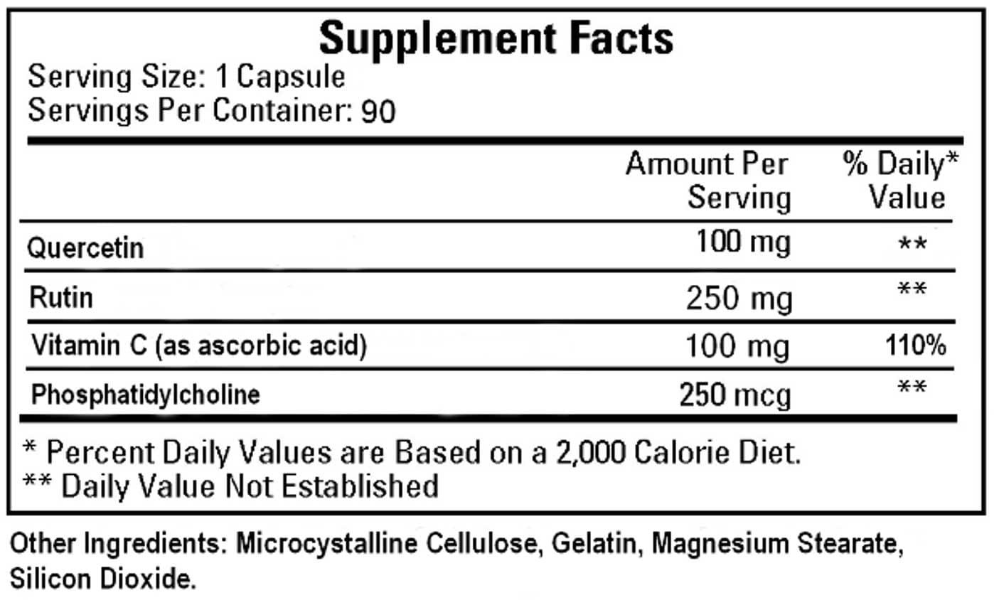 Ecological Formulas/Cardiovascular Research Quercetin-C