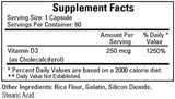 Ecological Formulas/Cardiovascular Research Vitamin D3 10,000 IU