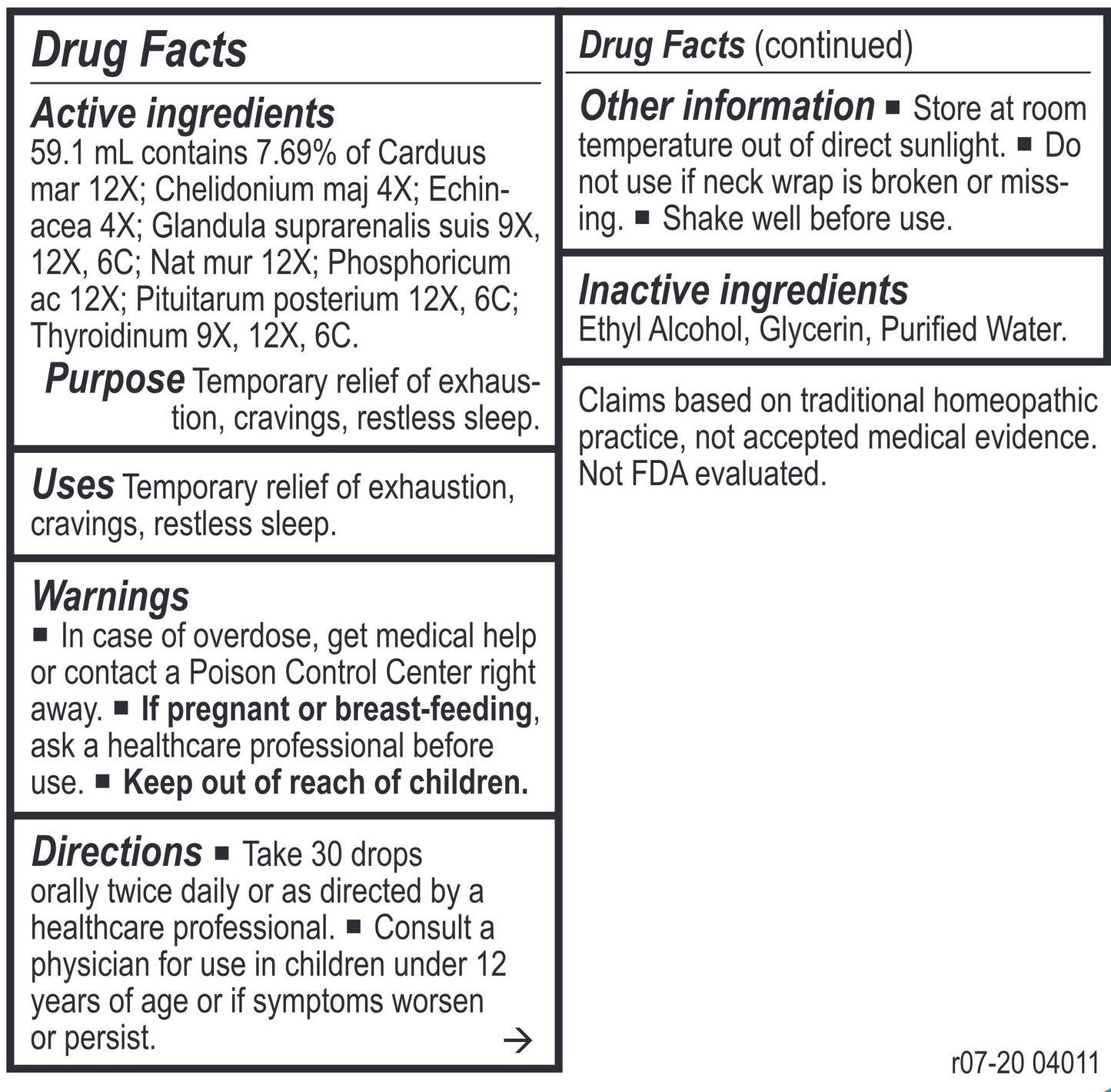 Energetix Adrenapath