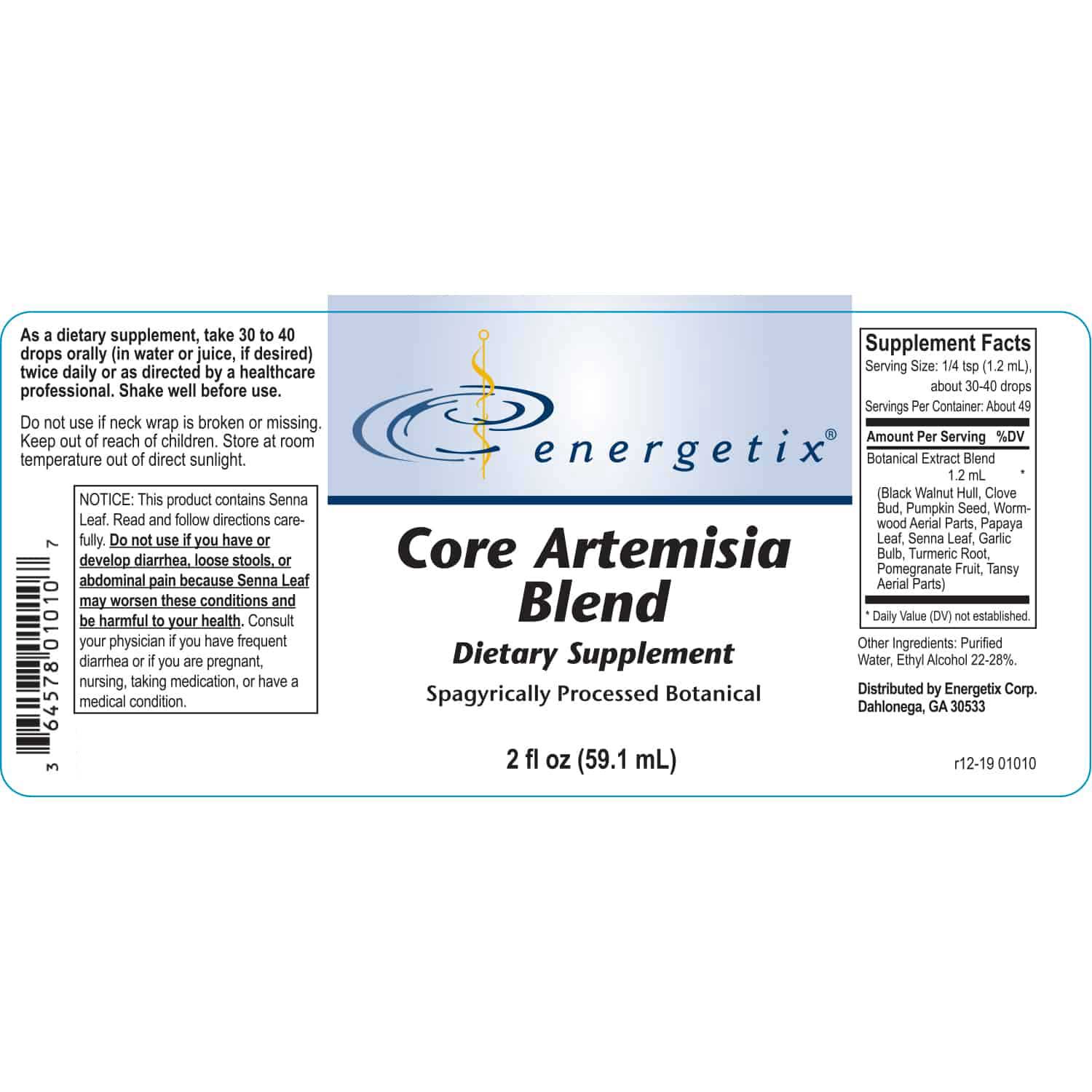 Energetix Core Artemisia Blend