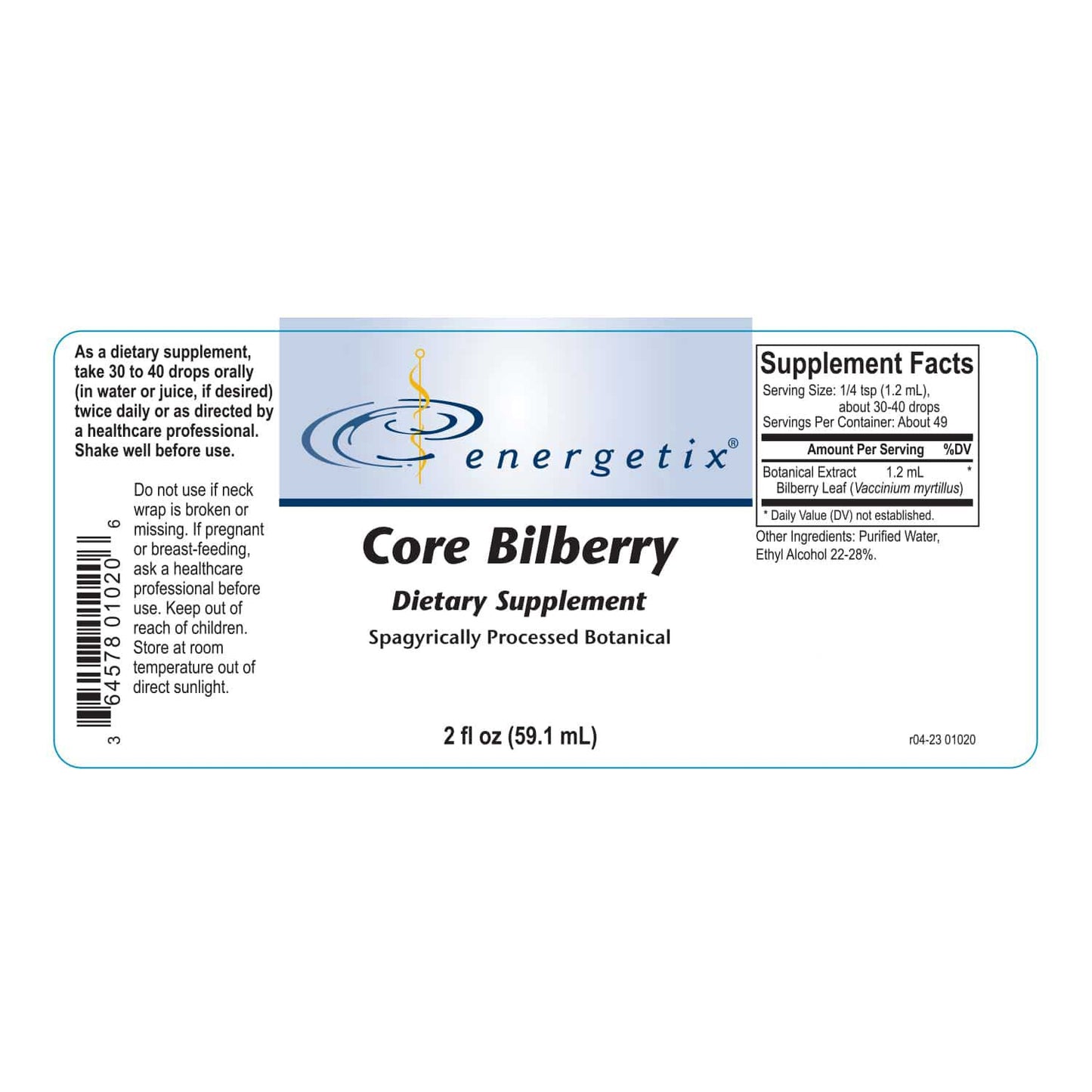 Energetix Core Bilberry