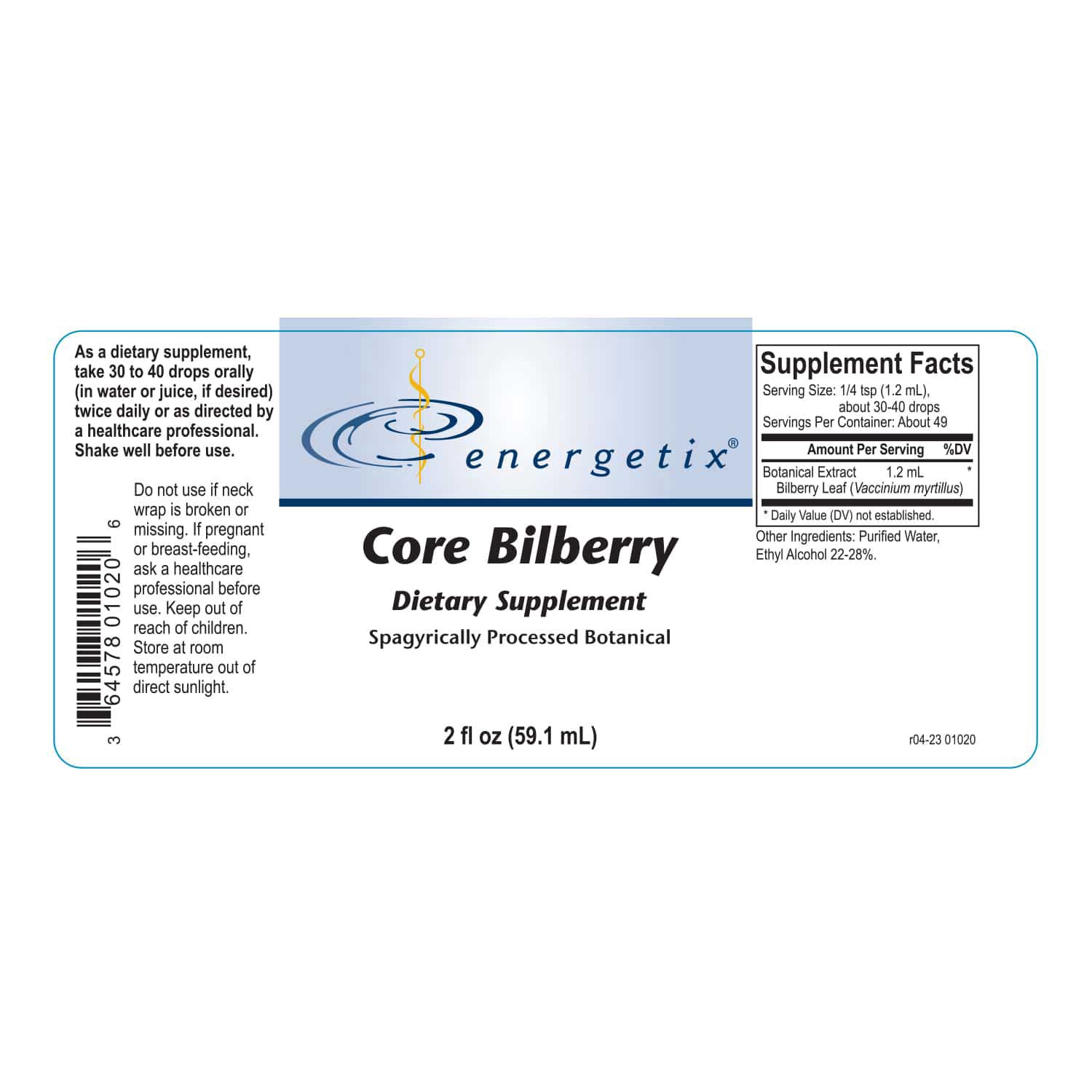 Energetix Core Bilberry