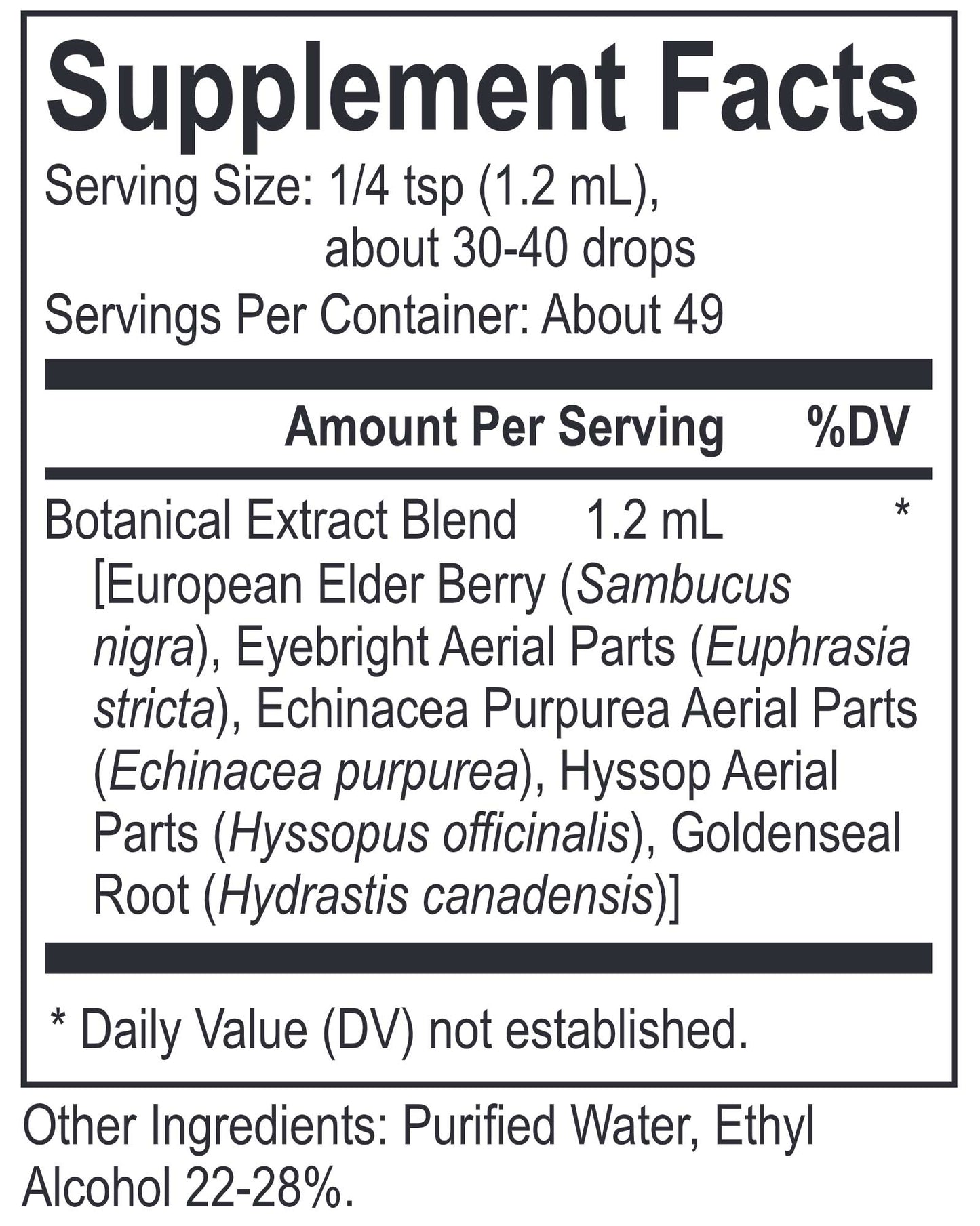 Energetix Core Elderberry Blend