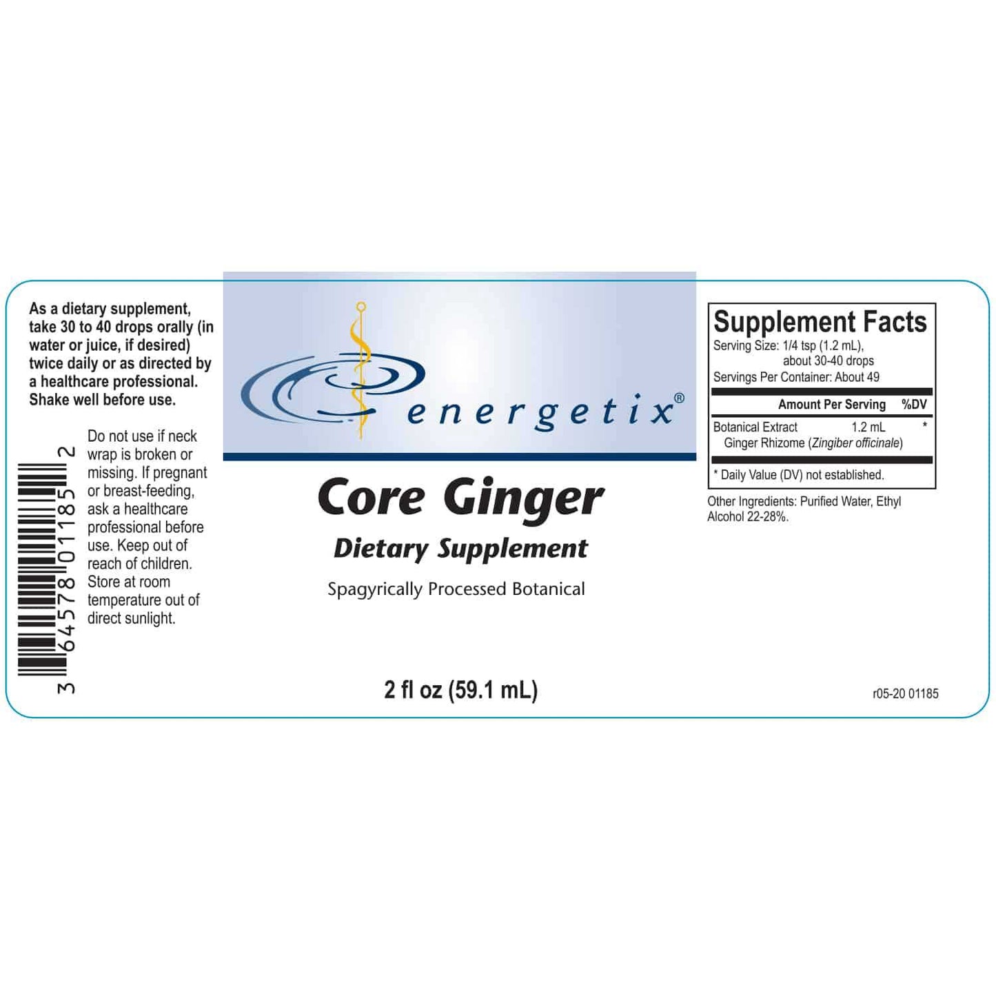 Energetix Core Ginger