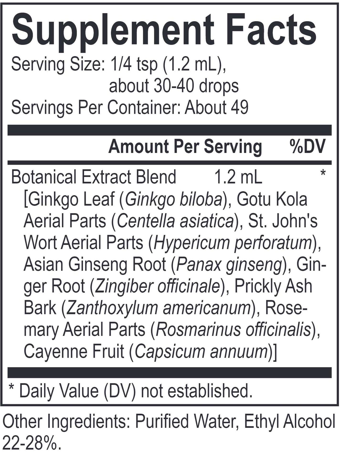 Energetix Core Ginkgo Blend