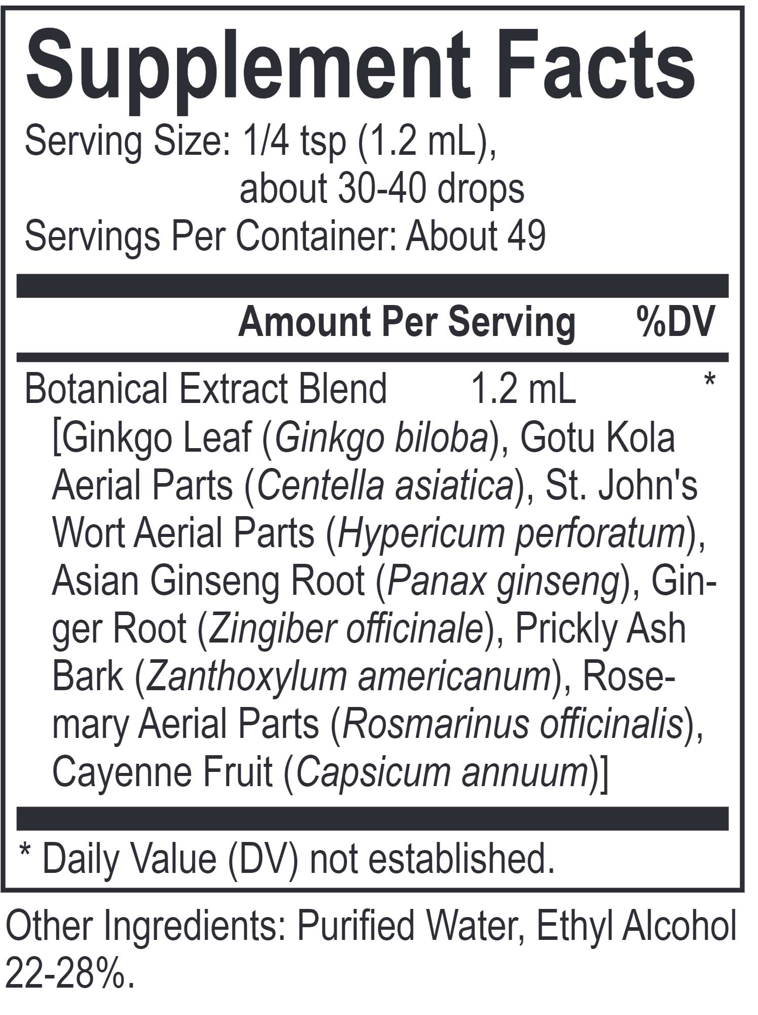 Energetix Core Ginkgo Blend