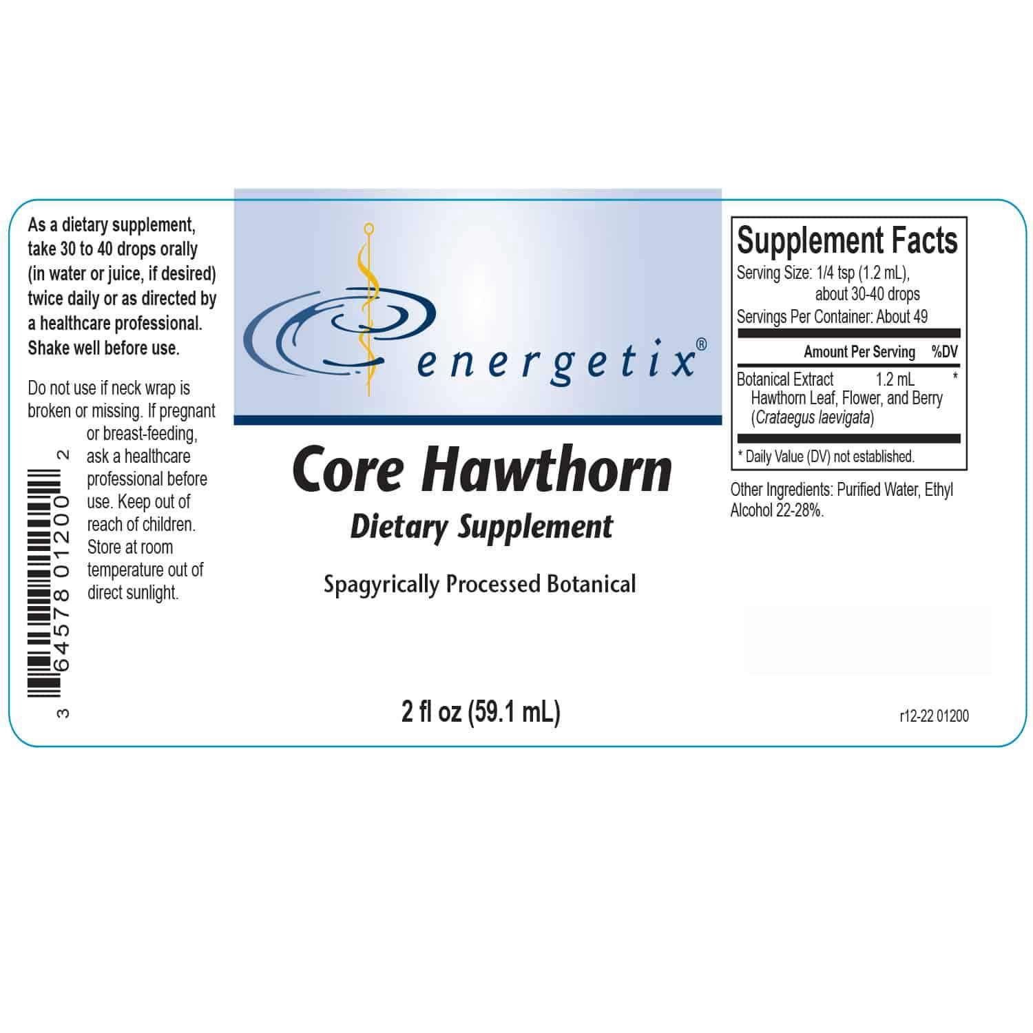 Energetix Core Hawthorn