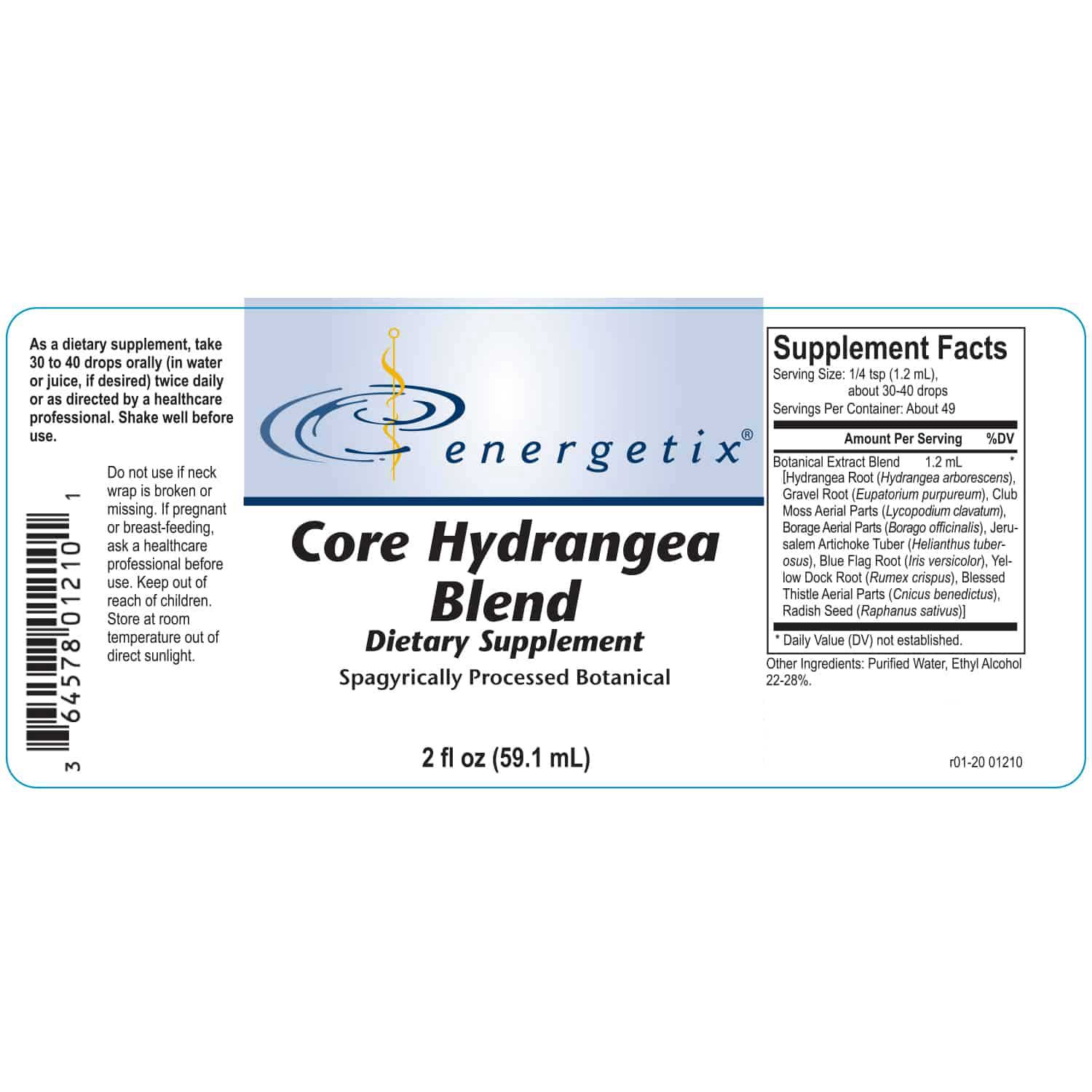 Energetix Core Hydrangea Blend