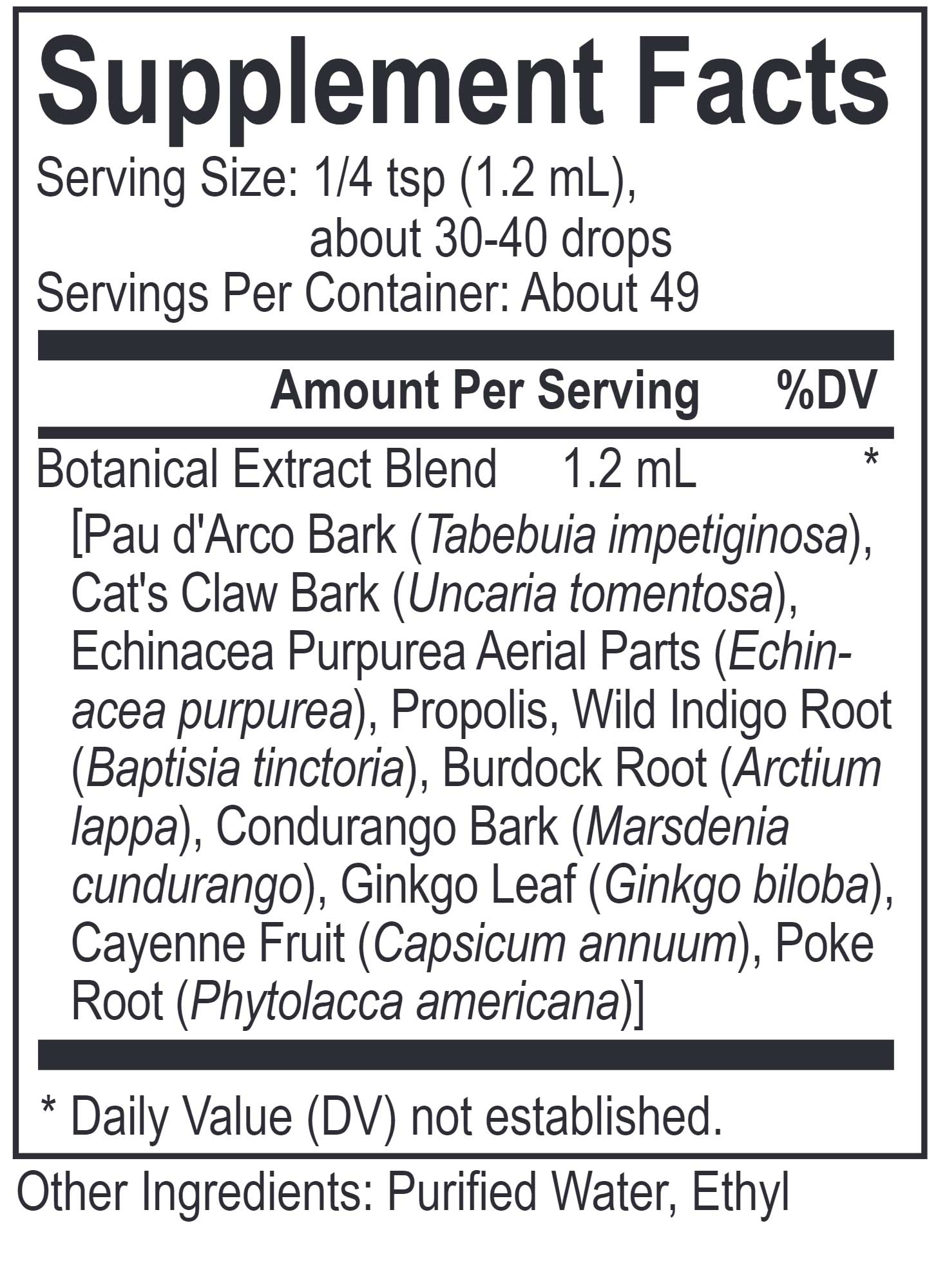 Energetix Core Pau d'Arco Blend