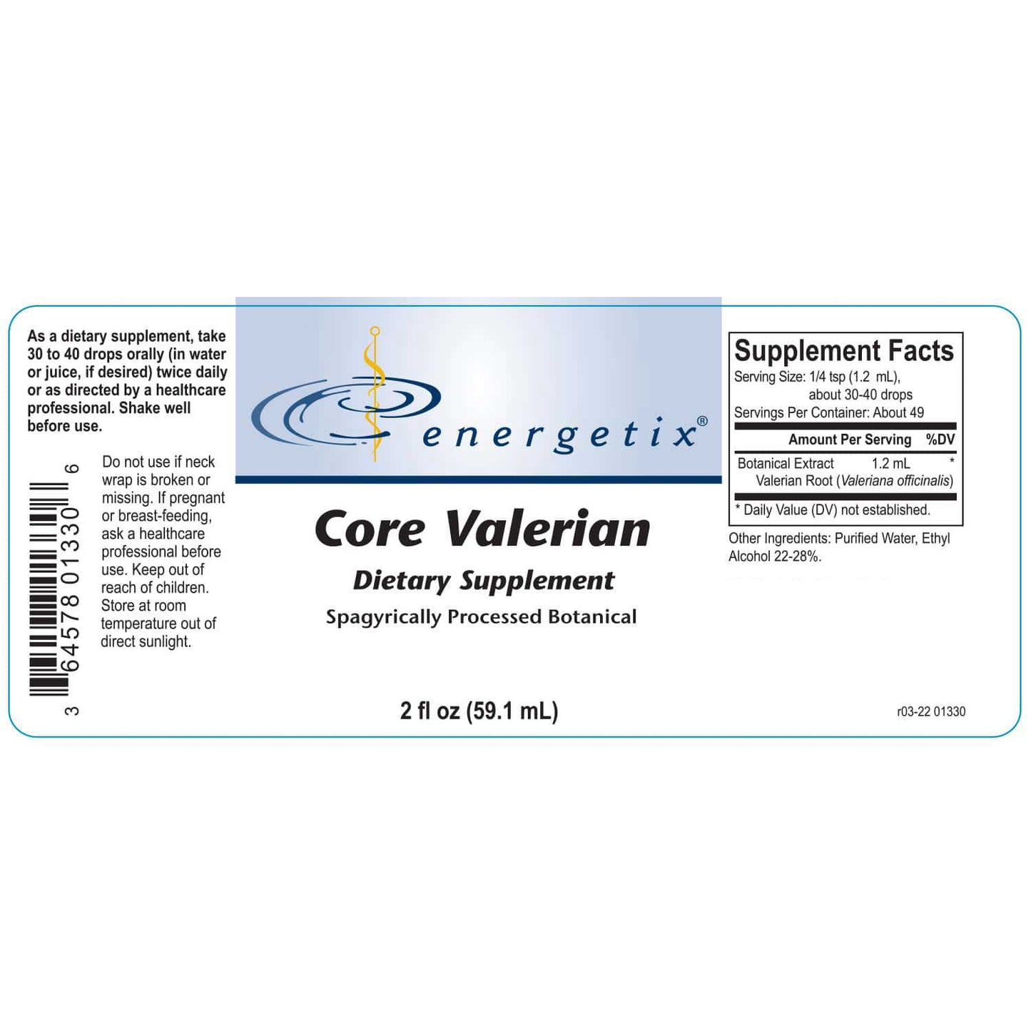 Energetix Core Valerian