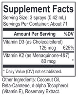 Energetix D3 K2 Lipo Spray