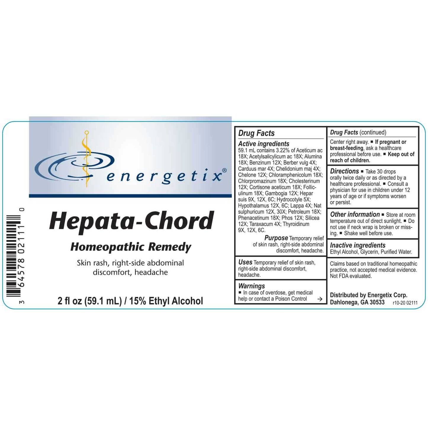 Energetix Hepata-Chord