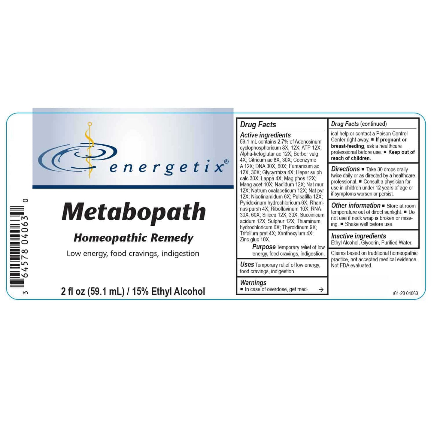 Energetix Metabopath