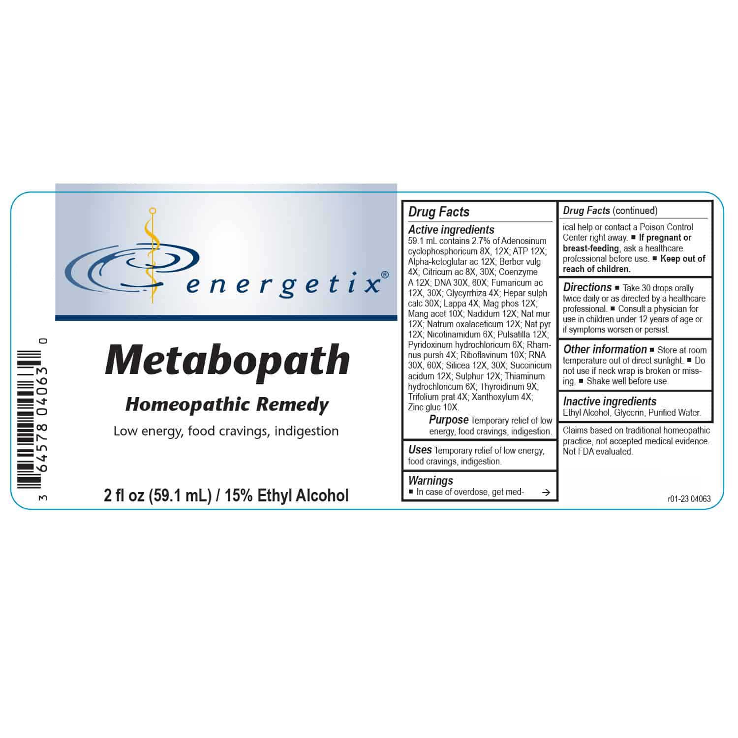 Energetix Metabopath