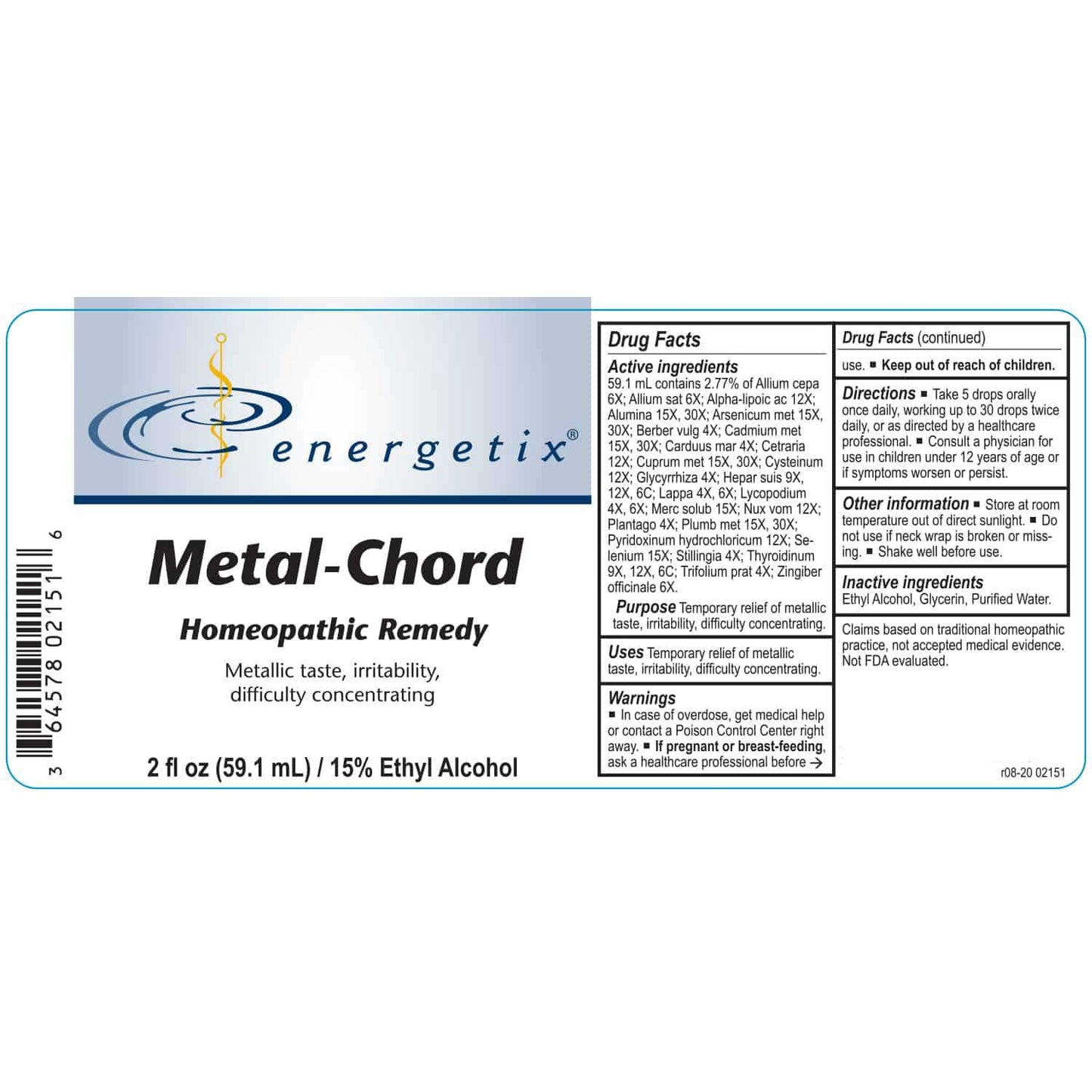 Energetix Metal-Chord