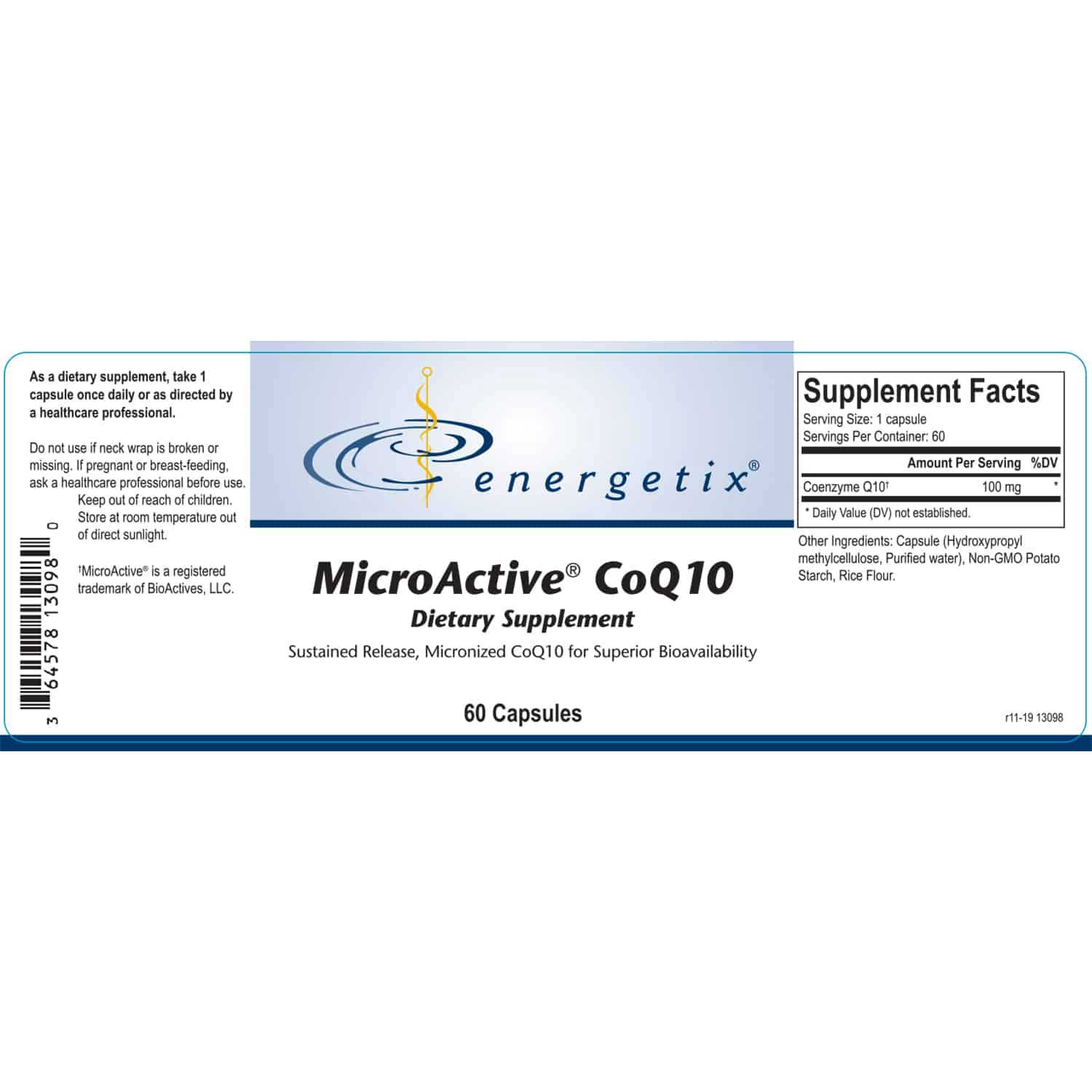 Energetix MicroActive CoQ10