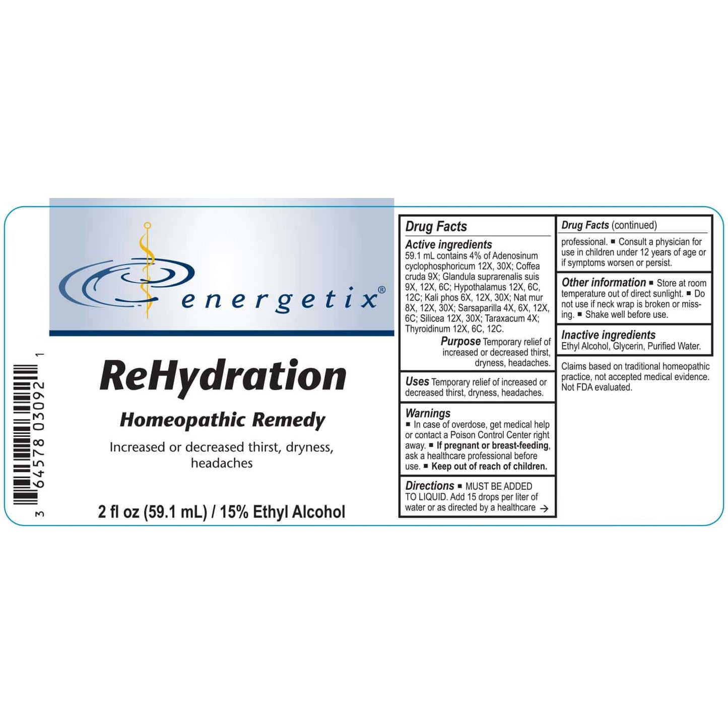 Energetix Rehydration