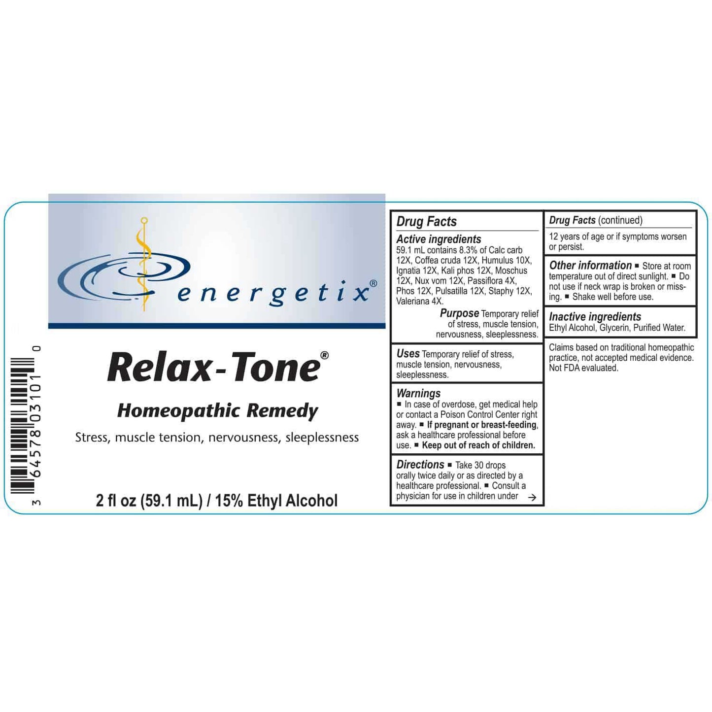 Energetix Relax-Tone