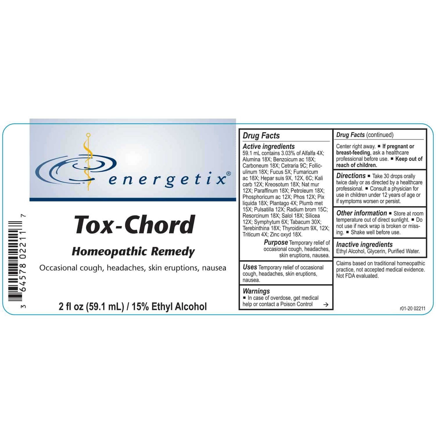 Energetix Tox-Chord