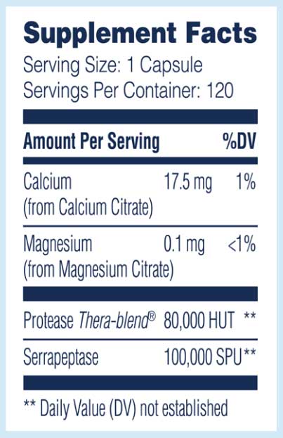 Enzyme Science Serrapeptase Pro