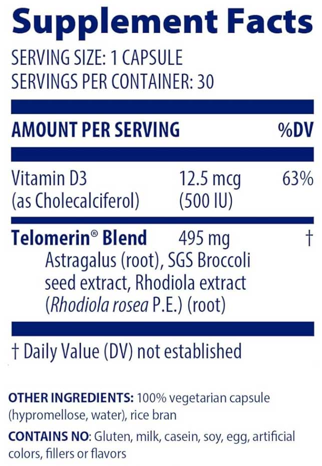 Enzymedica Telomere Plus