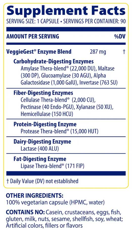 Enzymedica VeggieGest