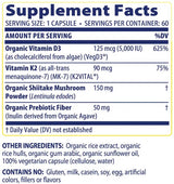 Enzymedica Vitamin D3+K2
